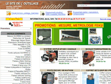 Tablet Screenshot of outillage-metal.com